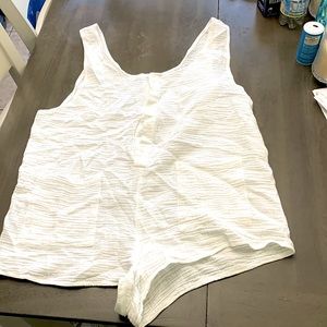 White Bathing Suit Cover